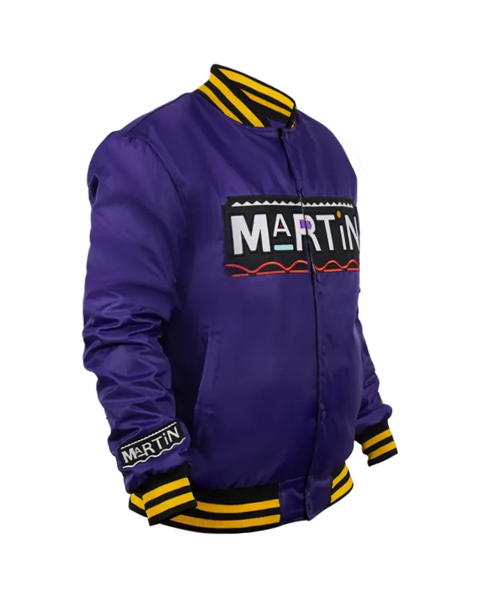 Martin Bomber Jacket Side View