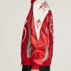 Men Y-3 Chito Graphic Leather Biker Jacket Buy