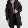Mens Long Black Puffer Jacket