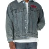 Mens Von Dutch Denim Trucker Jacket