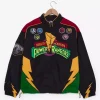 Mighty Morphin Power Rangers Multicolor Moto Jacket For Men and Women