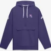Minnesota Vikings Nike Sideline Anorak Half-Zip Hooded Purple Jacket