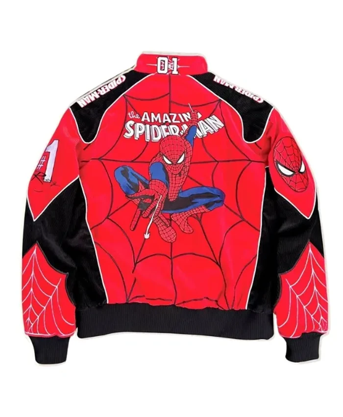 Movie Spider-Man Brand New Day Red & Black Jacket