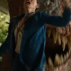 Movie The End of Oak Street 2026 Anne Hathaway Blue Denim Jacket