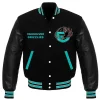 NBA Concepcion Memphis Grizzlies Black Wool Varsity Jacket Style 5