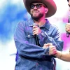 Nacho Mendoza Venezuela Benefit Concert 2026 Blue Denim Jacket Front View