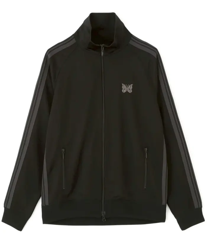 Needles LHP Exclusive Track Jacket Poly Smooth Black
