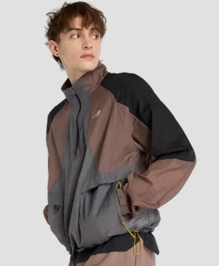 New Balance Better Run Water Resistant Brown Jacket