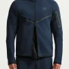 Nike Tech Men's Black Fleece Windrunner Full ZIP Jacket