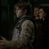 Oakes Fegley TV Series Dark Matter 2026 Charlie Dessen Beige Cotton Jacket