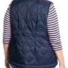 Octavia Spencer TV Series Ride or Die 2026 Debbie Blue Quilted Vest Back View