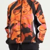 Orange Nike Project Frog Liquify Track Jacket For Men