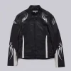 Owen Thiele TV Series Adults 2026 Anton London Crash Black Leather Biker Jacket