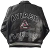 Palace Avirex London Black Leather Jacket