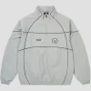 Palace Pro Team Piped Grey Shell Jacket