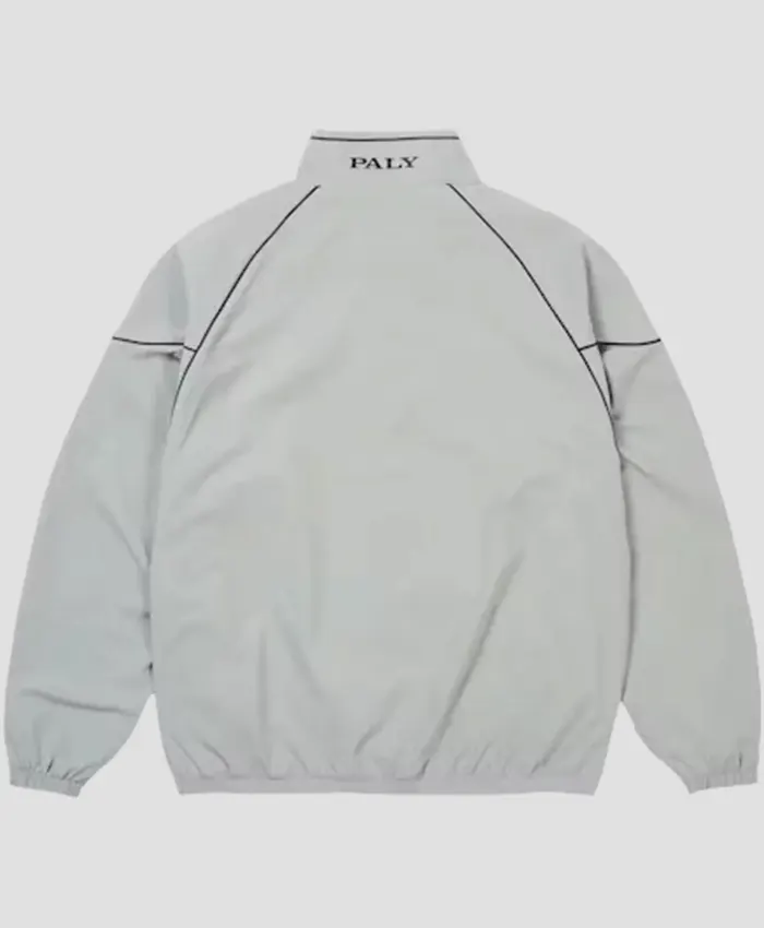 Palace Pro Team Piped Shell Jacket Grey