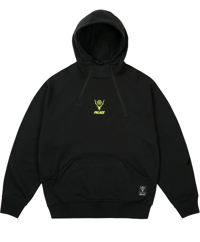 Palace South2 West8 Hooded Jacket Black