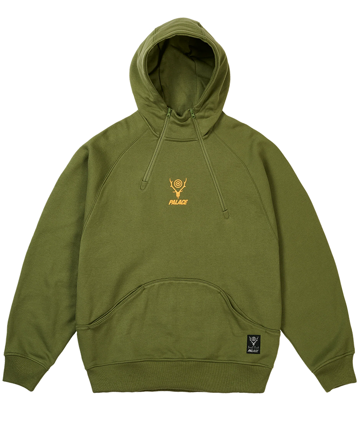 Palace South2 West8 Hooded OLIVE Jacket