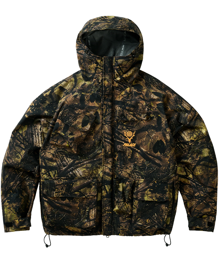 Palace South2 West8 River Trek Olive Camo Jacket With Hood