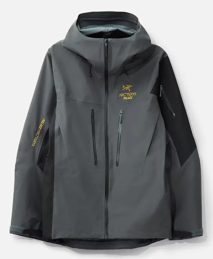 Palace x Arc'Teryx Alpha SV Hooded Grey Jacket