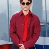 Peter Parker Movie Spider-Man Brand New Day 2026 Tom Holland Maroon Cotton Jacket