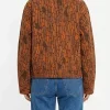 Pope TV Series Outer Banks S05 Jonathan Daviss Brown Camo Work Jacket Back View