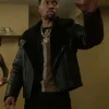 Power Book III Raising Kanan S05 London Brown Shearling Leather Jacket