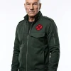 Professor X Green Cotton Jacket