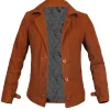 Ransom Canyon S02 Quinn O’Grady Brown Suede Jacket