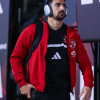 Red Al Ahly Adidas Jacket With Hood
