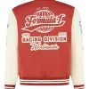 Red F1 Heritage Varsity Jacket