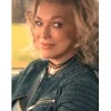 Ride or Die S01 Hannah Waddingham Denim Biker Jacket