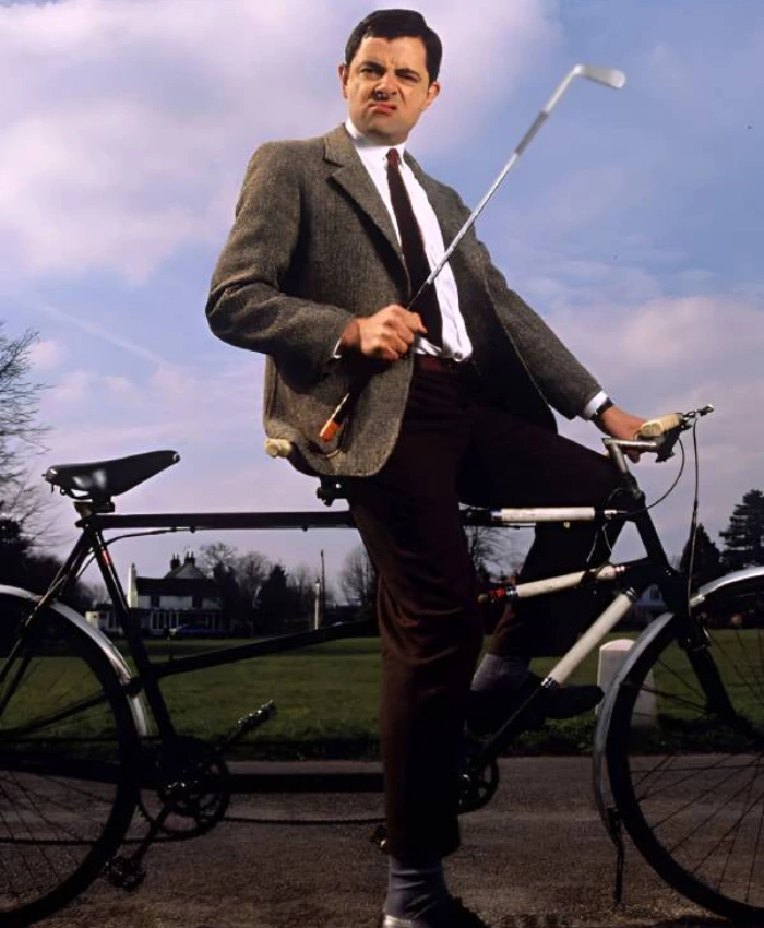 Rowan Atkinson “MR Bean” Signature Brown Suit