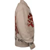 Ryan Gosling Project Hail Mary Cardigan Jacket in cream knitted fabric
