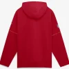 San Francisco 49ers Nike Sideline Anorak Half-Zip Hooded Jacket Back
