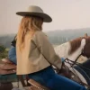 Sarah Rafferty TV Series My Life with the Walter Boys 2026 Katherine Walter Beige Cropped Jacket