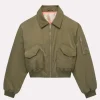 Scarlet-And-Sam-Green-Bomber-Jacket
