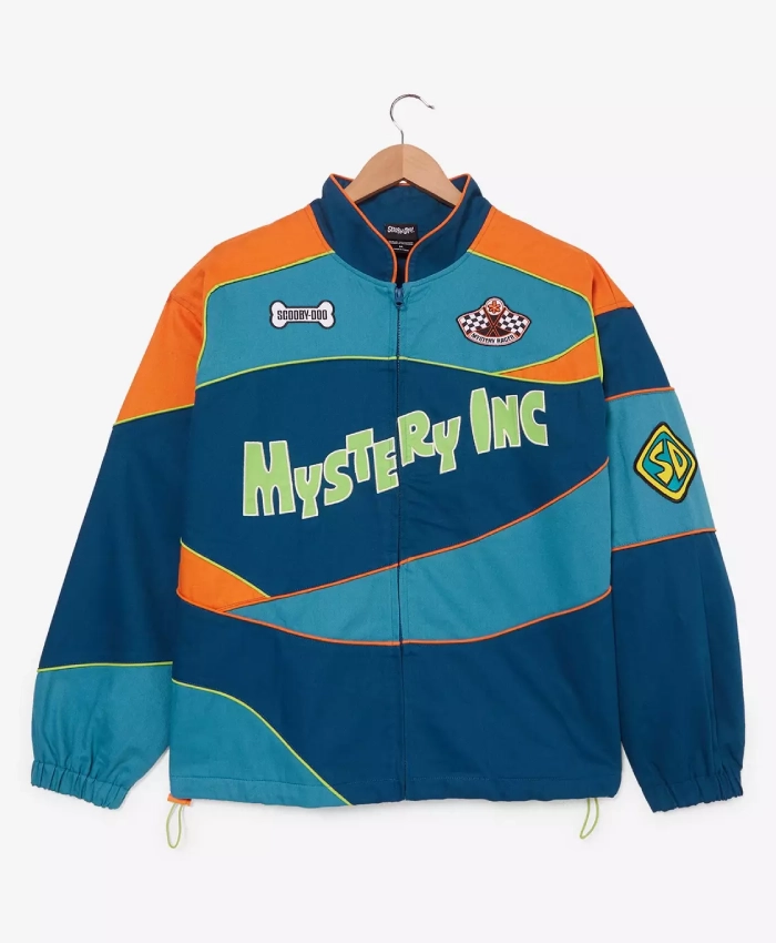 Scooby Doo Multicolor Moto Racing Jacket
