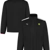 Scuderia Ferrari Puma Fanwear Full-Zip Black Jacket