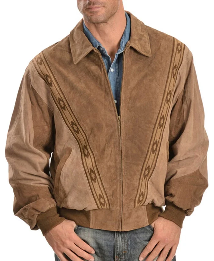 Scully Boar x Arena Rodeo Suede Leather Jacket