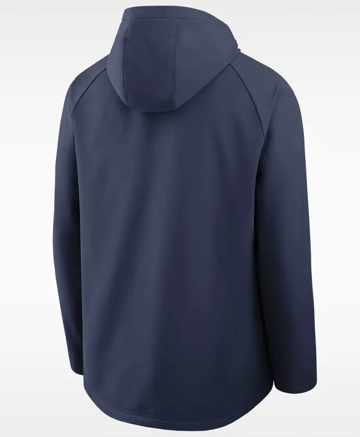 Seattle Mariners Nike Full-Zip Hooded Jacket Back