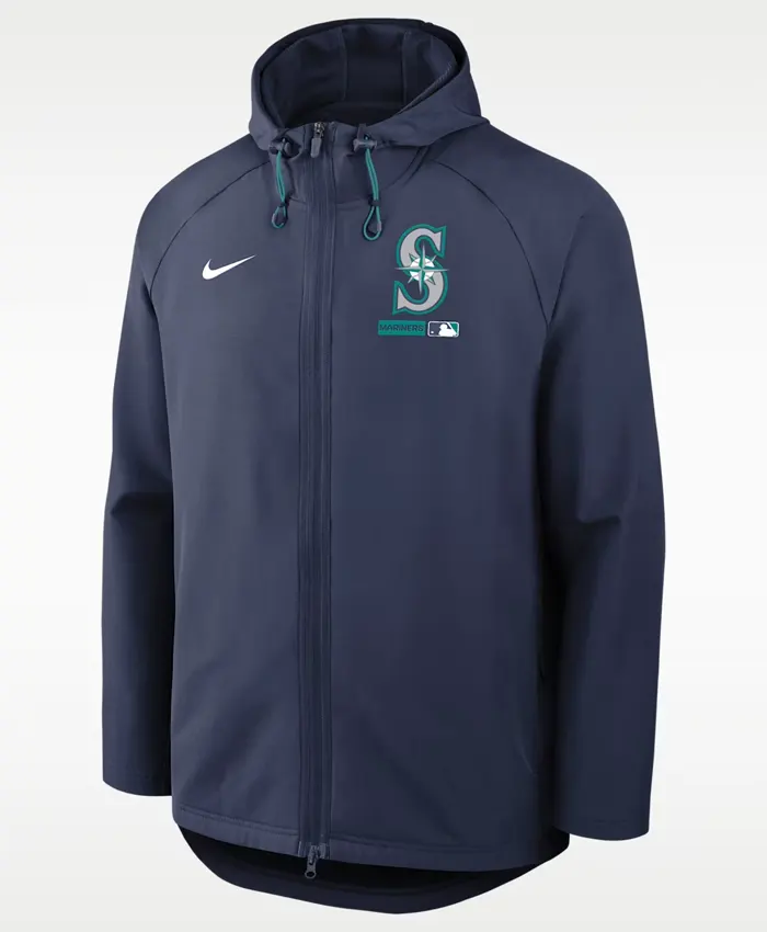 Seattle Mariners Nike Full-Zip Hooded Jacket