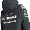 Shop 2026 Mercedes AMG Petronas Formula 1 Team Engineers Black Cropped Jacket