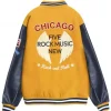Shop Banana Fish Eiji Okumura Stadium Yellow Bomber Jacket On Sale