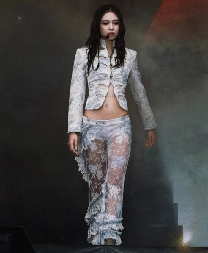 Shop BlackPink Jennie Summer Sonic Osaka 2026 White Jacket