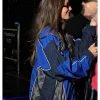 Shop Coachella 2026 Hailey Bieber Blue Track Jacket On Sale
