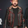 Shop Color Out Of Space Nicolas Cage Black Studded Leather Jacket On Sale
