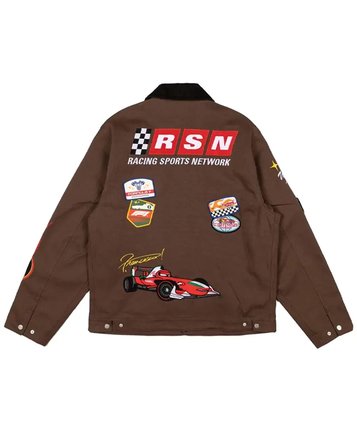Shop Disney and Pixar’s Cars with Formula 1 Lightning McQueen Racing Jacket For Sale