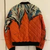 Shop Dries Van Noten Multicolor Polyester Bomber Jacket