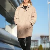 Shop Erling Haaland Nike x NOCTA Sideline Beige Long Jacket